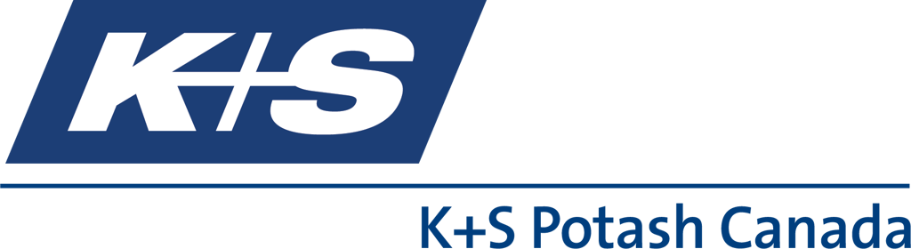 The K+S Potash Canada logo is displayed on a black background.